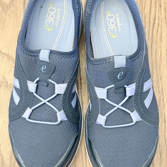 Easy Spirit e360 Blue Clogs Sz 7 1/2 EUC - Picture 1 of 4